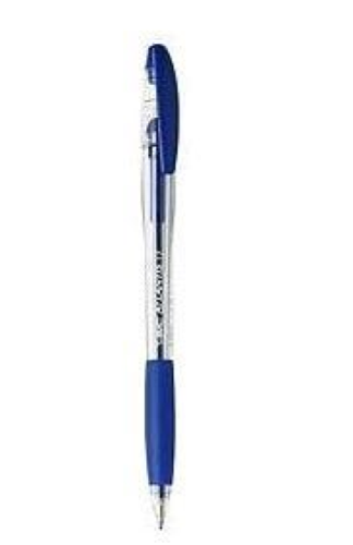 BIC ATLANTIS PENNA A SFERA INCHIOSTRO BLU PUNTA MEDIA FUSTO TRASPARENTE CONF. 12 Pz.